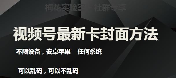 梅花实验室社群最新卡封面玩法3.0，不限设备，安卓苹果任何系统-归鹤副业商城