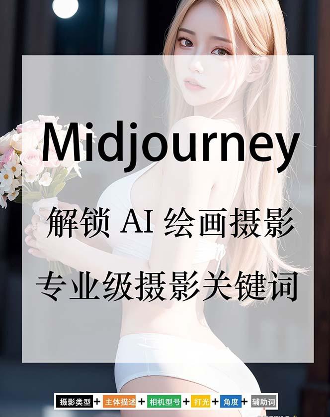 Midjourney关键词-解锁AI绘画专业级人工智能摄影关键词表-归鹤副业商城