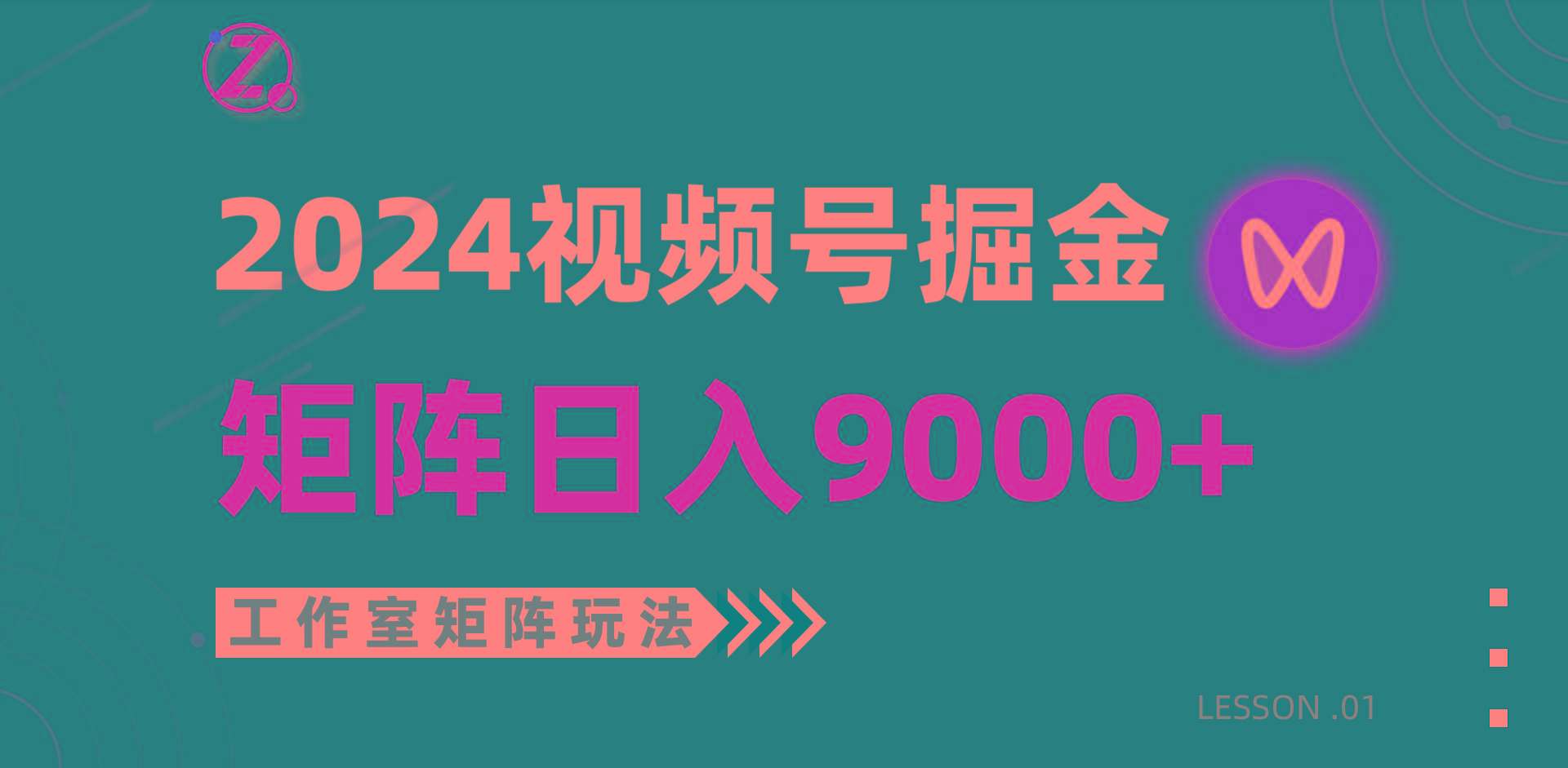 (9709期)【蓝海项目】2024视频号自然流带货，工作室落地玩法，单个直播间日入9000+-归鹤副业商城