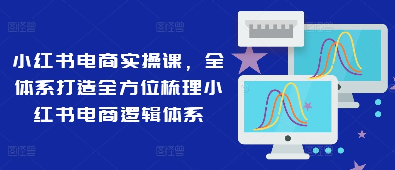 小红书电商实操课，全体系打造全方位梳理小红书电商逻辑体系-归鹤副业商城