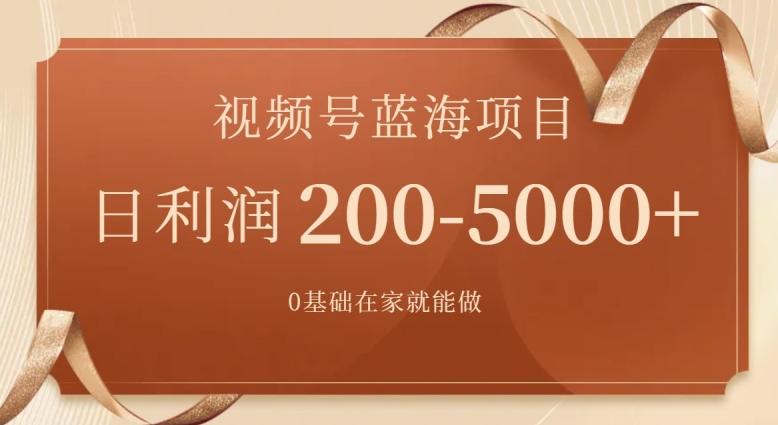 外边收费699视频号项目，最新玩法，简单好操作，一人可做，日四位数-归鹤副业商城