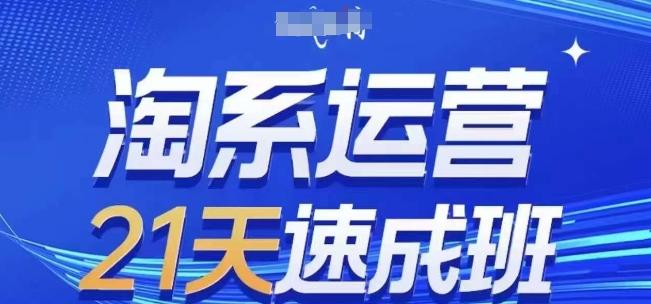 淘系运营21天速成班(更新24年7月)，0基础轻松搞定淘系运营，不做假把式-归鹤副业商城