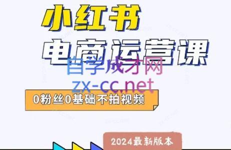 达哥·小红书电商运营(2024版)-网创资源