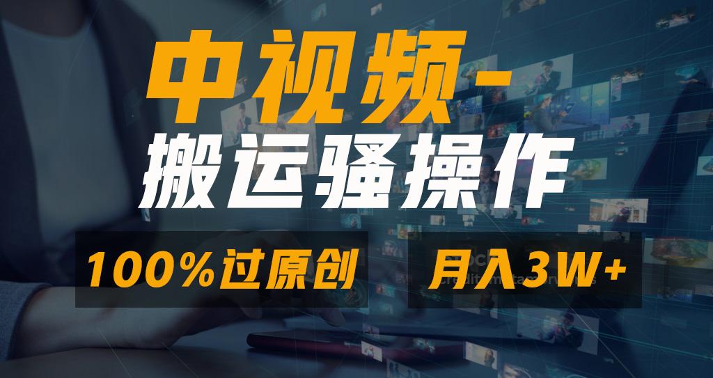 无脑双重去重原创视频，100%中视频+视频号分成计划，一键多平台发布小白…-归鹤副业商城